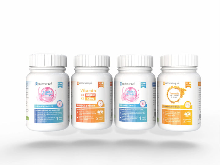 Ultimate Health Bundle - Immunity | Bones | Joints - Healthmarque by Kinerva